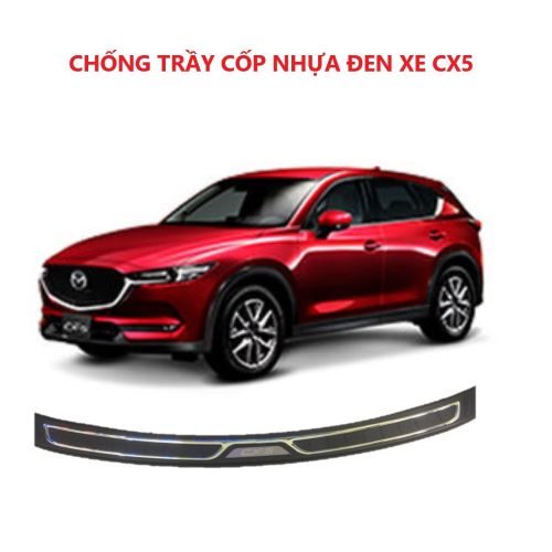 CHỐNG TRẦY CỐP SAU NHỰA ĐEN CAO CẤP DÀNH CHO XE MAZDA CX5