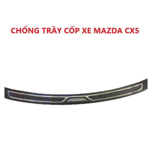 CHỐNG TRẦY CỐP SAU NHỰA ĐEN CAO CẤP DÀNH CHO XE MAZDA CX5