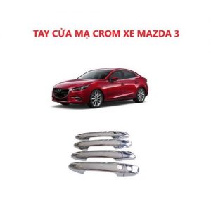 ỐP TAY CỬA MẠ CROM XE MAZDA 3