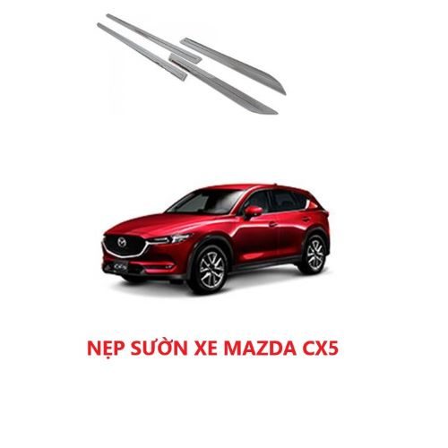 NẸP SƯỜN MẠ CROM DÀNH CHO XE MAZDA CX5-2018