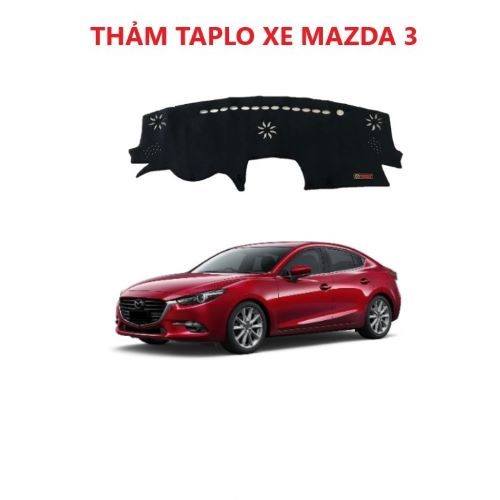 THẢM TAPLO NHUNG XE MAZDA 3 CHỐNG TRƯỢT CAO CẤP