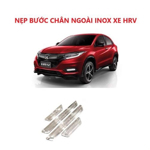 NẸP BƯỚC CHÂN NGOÀI INOX DÀNH CHO XE HRV