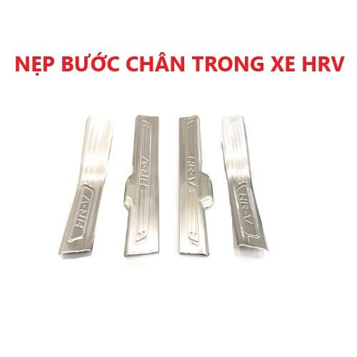 BỘ ỐP NẸP BƯỚC TRONG INOX DÀNH CHO XE HRV