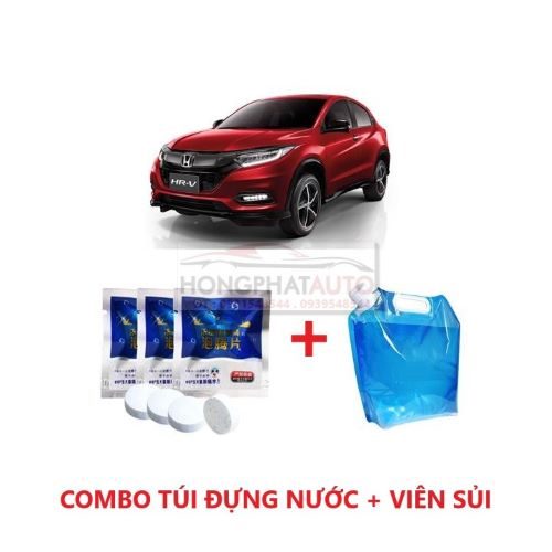 COMBO TÚI ĐỰNG NƯỚC DÃ NGOẠI 10L + 10 VIÊN SỦI NƯỚC RỬA KÍNH