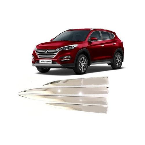 BỘ ỐP NẸP SƯỜN MẠ CROM DÀNH CHO XE HYUNDAI TUCSON