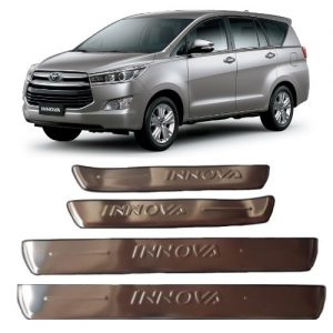 BỘ NẸP BƯỚC CHÂN NGOÀI INOX DÀNH CHO XE TOYOTA INNOVA 2016-2019