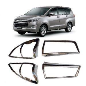 BỘ VIỀN ĐÈN SAU (HẬU) MẠ CROM DÀNH CHO XE TOYOTA INNOVA 2016-2019