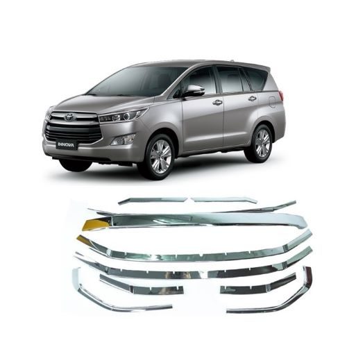 ỐP MẶT CA LĂNG MẠ CROM XE TOYOTA INNOVA 2017