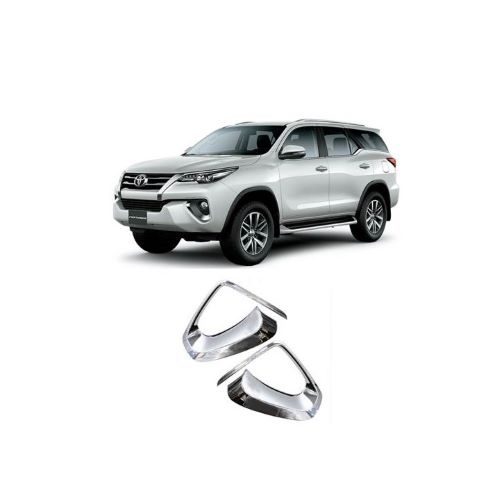 BỘ ỐP ĐÈN GẦM TRƯỚC MẠ CROM XE TOYOTA FORTUNER