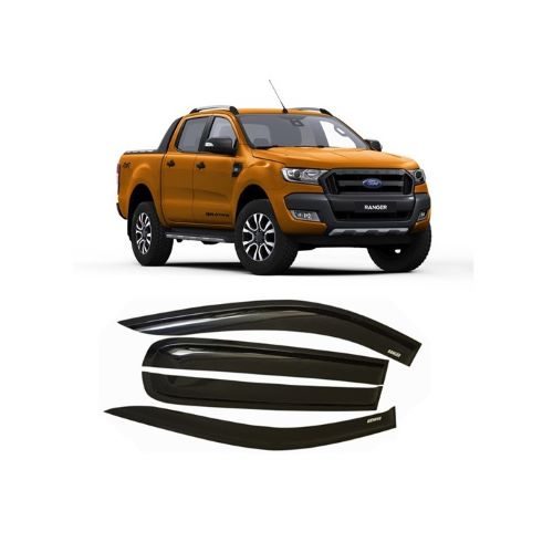 VÈ CHE MƯA ĐEN CAO CẤP DÀNH CHO XE FORD RANGER 2016-2019