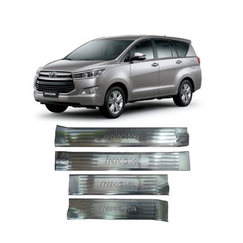 BỘ ỐP NẸP BƯỚC CHÂN TRONG INOX XE TOYOTA INNOVA 2016