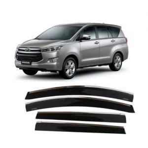 VÈ CHE MƯA CHỈ INOX CAO CẤP DÀNH CHO XE TOYOTA INNOVA 2016-2019