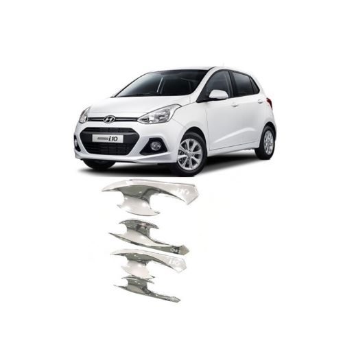 ỐP HÕM CỬA MẠ CROM XE HYUNDAI i10-2019