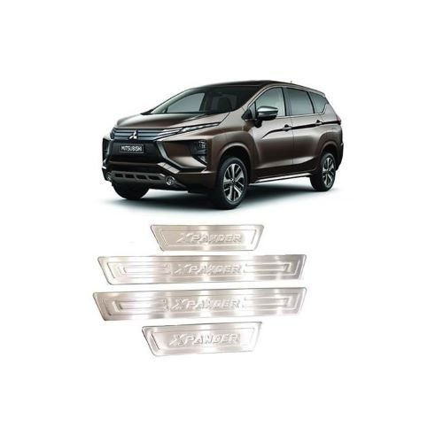 BỘ NẸP BƯỚC CHÂN NGOÀI INOX DÀNH CHO XE MITSUBISHI XPANDER 2018-2019