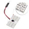 BÓNG ĐÈN LED TRẦN Ô TÔ T10 CÓ REMOTE ĐIỀU KHIỂN RGB 12 SMD 5050-16 MÀU