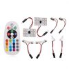 BÓNG ĐÈN LED TRẦN Ô TÔ T10 CÓ REMOTE ĐIỀU KHIỂN RGB 12 SMD 5050-16 MÀU