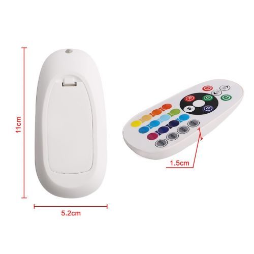 BÓNG ĐÈN LED TRẦN Ô TÔ T10 16 MÀU CÓ REMOTE ĐIỀU KHIỂN