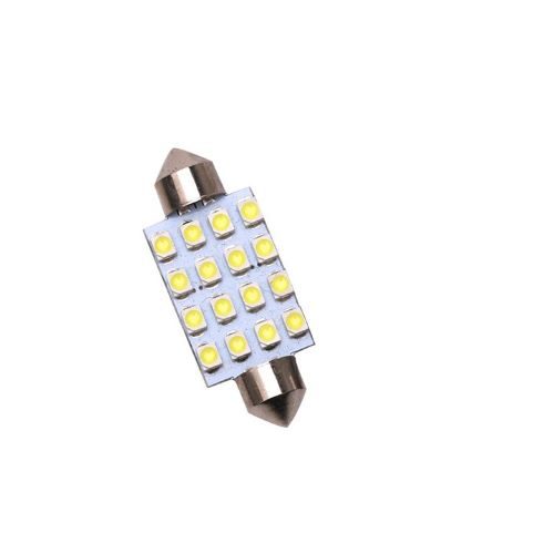 BÓNG LED TRẦN Ô TÔ , XE HƠI 2835-41MM 16 LED