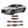 BỘ ỐP NẸP BƯỚC CHÂN NGOÀI INOX XE MAZDA 6-2018