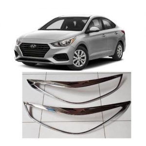 BỘ VIỀN ĐÈN TRƯỚC MẠ CROM DÀNH CHO XE HYUNDAI ACCENT-2019