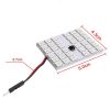 Bóng led trần ô tô T10 16 màu có Remote điều khiển. RGB. 36 SMD 5050