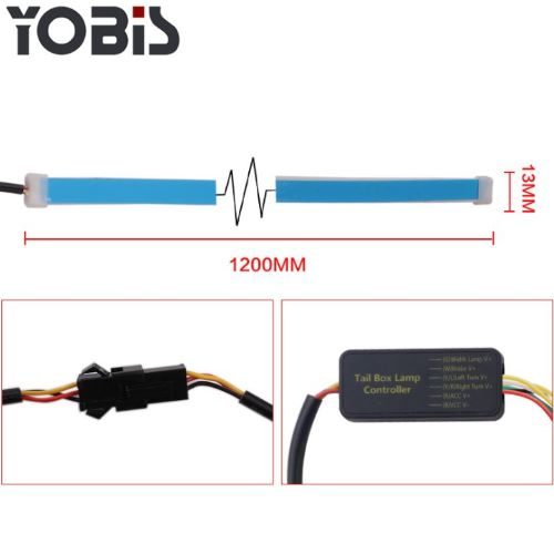 ĐÈN LED CỐP CHỐNG NƯỚC GẮN ĐUÔI XE Ô TÔ SANG TRỌNG NHIỀU MÀU VÀ NHIỀU CHẾ ĐỘ NHÁY