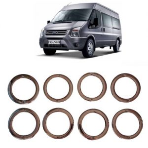 BỘ ỐP TRANG TRÍ LỌC MÁY LẠNH MẠ CROM  XE FORD TRANSIT 2014-2019