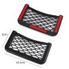 TÚI LƯỚI DÁN CỬA ĐỰNG ĐỒ TRÊN XE Ô TÔ CỠ NHỎ 15x8CM CÓ KEO DÁN