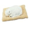 CHÚ MÈO TRẮNG DỄ THƯƠNG THAN HOẠT TÍNH KHỬ MÙI & TRANG TRÍ TAPLO Ô TÔ LOẠI LỚN 28CM X 21CM