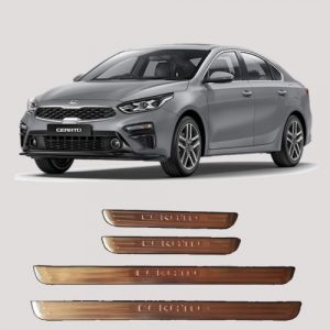 BỘ NẸP BƯỚC CHÂN NGOÀI INOX DÀNH CHO XE KIA CERATO 2019