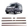 BỘ NẸP SƯỜN INOX TRANG TRÍ XE FORD TRANSIT 2014-2018