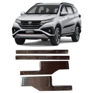 BỘ NẸP BƯỚC CHÂN TRONG INOX DÀNH CHO XE TOYOTA RUSH 2018-2019