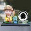 TƯỢNG NƯỚC HOA CHÚ TIỂU LẮC LƯ ĐẦU &  QUẢ CẦU ĐỒNG HỒ