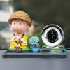 TƯỢNG NƯỚC HOA CHÚ TIỂU LẮC LƯ ĐẦU &  QUẢ CẦU ĐỒNG HỒ