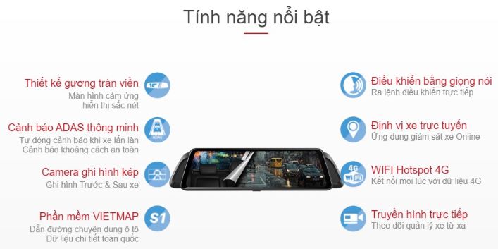 CAMERA HÀNH TRÌNH VIETMAP IDVR P2 