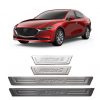 BỘ NẸP BƯỚC CHÂN NGOÀI INOX DÀNH CHO XE MAZDA 3 ĐỜI 2020