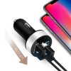 TẨU SẠC Ô TÔ CAO CẤP RA 2 CỔNG USB CÓ HIỂN THỊ VOLT KẾ