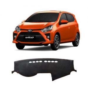 THẢM DA TAPLO XE TOYOTA WIGO 2018-2020 VÂN CARBON CAO CẤP