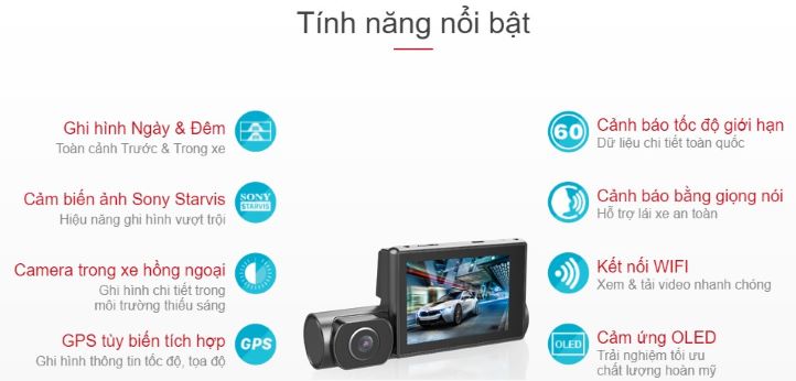 CAMERA HÀNH TRÌNH VIETMAP R1 