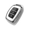 ỐP BỌC CHÌA KHÓA MẠ CROM XE HYUNDAI ELANTRA , TUCSON , i10 LOẠI CÓ CHÌA KÈM MÓC KHÓA