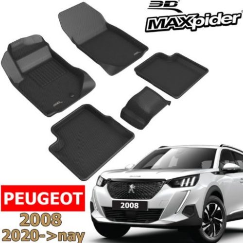 THẢM LÓT SÀN XE PEUGEOT 2008 CHÍNH HÃNG 3D MAXPIDER KAGU